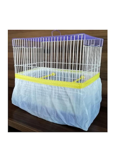 Büyük Boy Xxl Kuş Kafes Tülü 60 X 35 X 30 Cm - Renk Sarı