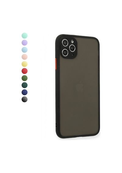 FitCase Apple Uyumlu iPhone 11 Pro Max Kılıf Montrea Silikon Arka Kapak