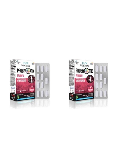 Zade Vital Feminen Probiyotik 30 Kapsül 2 Adet