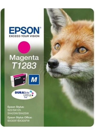 Epson Bx305 Sx125 425 Magenta Kırmızı Mürekkep Kartuş T12834022