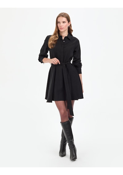 Pierre Cardin Kadın Siyah Elbise Dokuma 50318786-vr046 Siyah