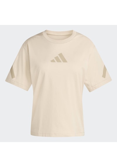 Adidas Kc7717 W Z.n.e. Tee Kadın Tişört Bej