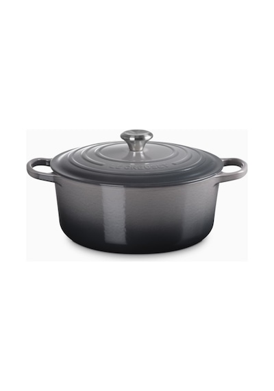 Le Creuset Yuvarlak Ikonik Lüks Döküm Tencere 28 Cm Koyu Gri
