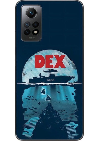Xiaomi Redmi Note 12 Pro Uyumlu Şeffaf Kılıf Dexter Tasarımlı