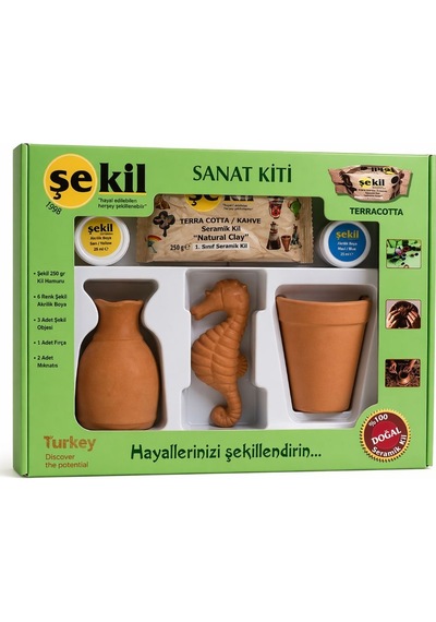 Şekil Seramik Sanat Seti