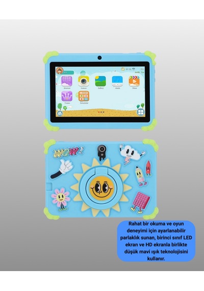 Hd Ekranlı 7 İnç Tablet Wifi Ve Bluetooth Bağlantılı