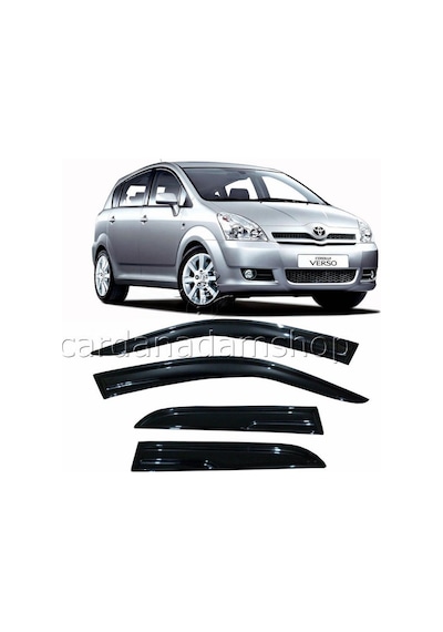 Toyota Verso Cam Rüzgarlığı 2004-2009 Corolla Verso Uyumlu