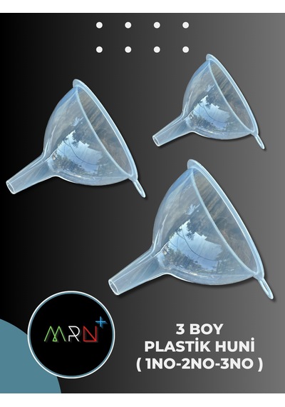 Mirvano 3 Boy Şeffaf Huni, Pratik Şişe Hunisi, Huni Seti