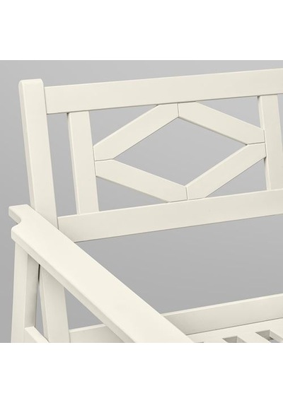 Ikea Bondholmen Tekli Bahçe Koltuğu, Beyaz-bej