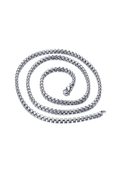 Chavin Gri 70 Cm. 5 Mm. Erkek Çelik Zincir Dr22 (478252811) Beyaz