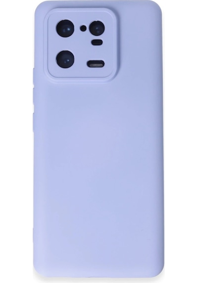 Mey İthalat Mi 13 Pro Kılıf Nano İçi Kadife Silikon - Lila
