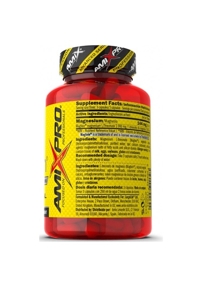 Amix Magtein Magnesium L-threonate 90 Caps