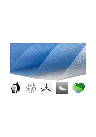White Guard 10 Luk Paket Tek Kullanımlık Muayene Eteği Kullan At Sauna Elbisesi Spa,hamam Vb.
