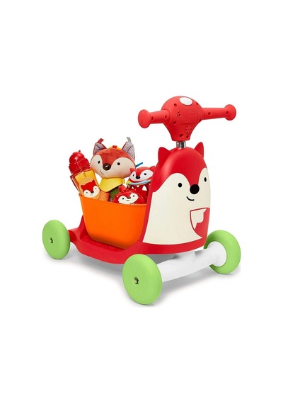 Zoo 3'ü 1 Arada Scooter 1-3 Yaş Tilki
