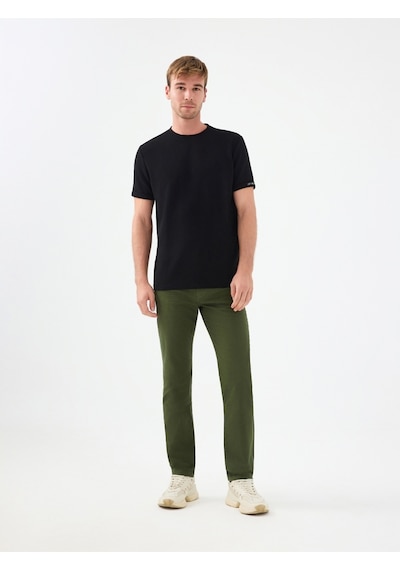 Regular Fit Erkek Pantolon Haki