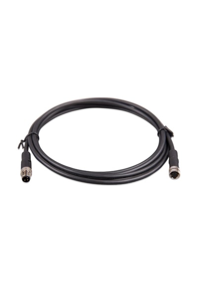 Victron Energy M8 Dairesel Konnektörlü Erkek/dişi 3 Pin Bms Kablosu 1 M, 2'li Paket Ass030560100