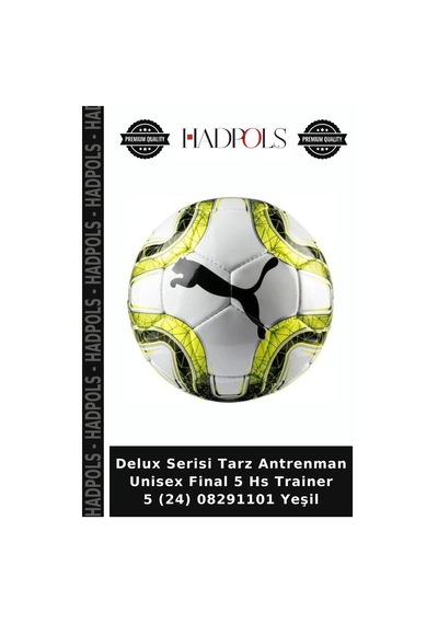Hadpols Delux Serisi Tarz Antrenman Unisex Final 5 Hs Trainer 5 24 08291101 Yeşil