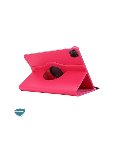 Microsonic Apple Uyumlu iPad Pro 11 2024 Kılıf A2836-a2837 360 Rotating Stand Deri Tablet Kılıfı