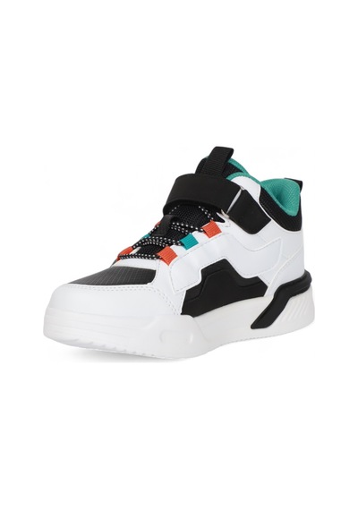 Kidessa 2067 Anatomik Tabanlı Ultra Hafif Unisex Çocuk Beyaz Yeşil Çok Renkli