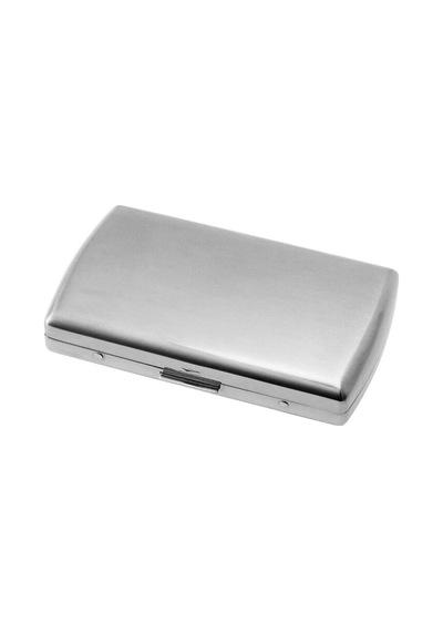 Pearl Japan Venus Metal Kısa Sigara Tabakası Krom Satin 12li Krom