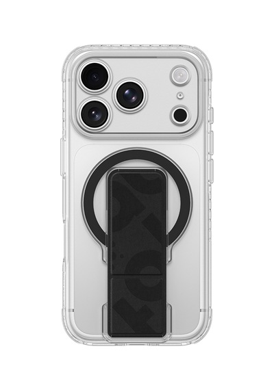 Apple iPhone Uyumlu 18 Pro Kılıf M-safeli Standlı Amazingthing Titan Pro Grip Stand Serisi Kapak Siyah