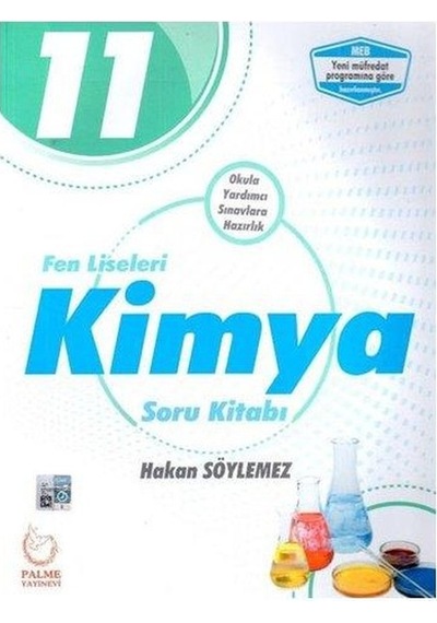 11.Sınıf Kimya Soru Bankası Fen Liseleri için - Palme Yayıne