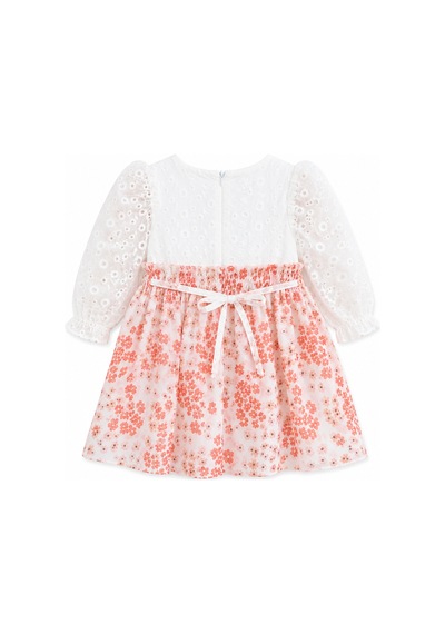 Babyhola Çiçekli Kız Bebek Çocuk Elbise Mevsimlik Bayramlık 13822 Ekru Babyhola Çiçekli Kız Bebek Çocuk Elbise Mevsimlik Bayramlık 13822 Ekru