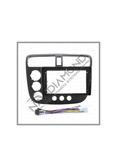 Özer Elektronik Honda Vtec Civic 2001-2006 Android Teyp Çerçeve 9 Inch - Soket - Canbus 9.0 İnç
