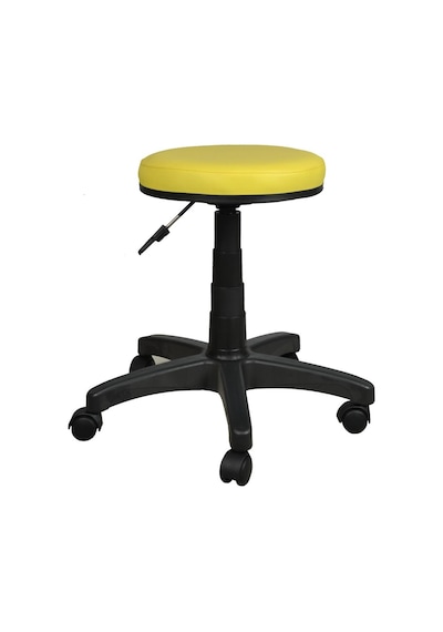 Bürocci Plastik Ayaklı Tabure-Sarı-2999G0113