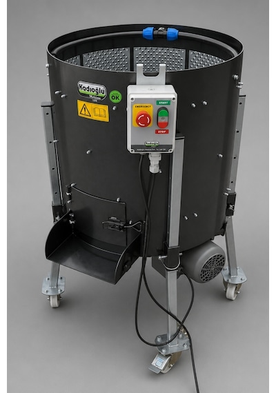 Kadıoğlu Cks 130ekod Devir Ayarlı Ceviz Soyma Makinesi 170 Litre