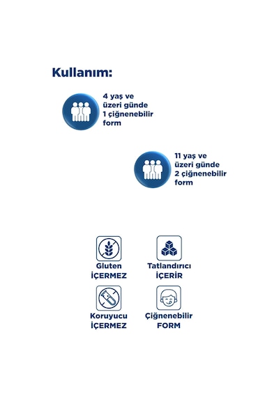 Dynavit Gummies Vitamin D3 60 Çiğnenebilir Form - Aile Boyu Kullanım D Vitamini Kas & Kemik & Bağışıklık