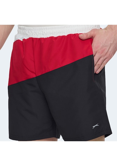 Slazenger ROHAN Erkek  Siyah / Kırmızı Mayo