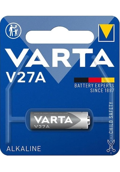 Varta V27a / Lr27 Alkalin 12 Volt Para Pil Tekli