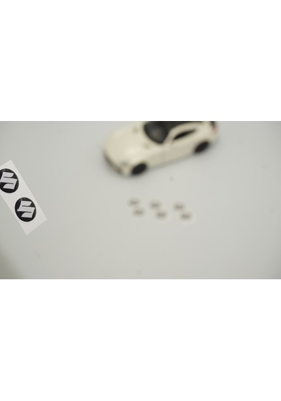 Suzuki Logo Jant Torpido Direksiyon 9Mm Damla Sticker Logo Seti