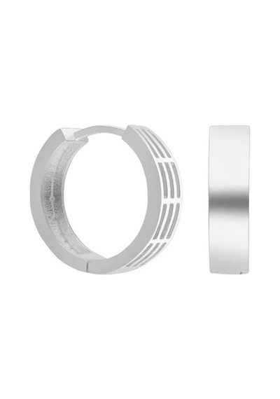 Basic Halka Küpe 717060 Gold Gümüş