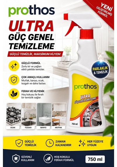 Ultra Güç Genel Temizleme 500 Ml