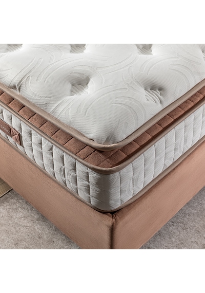 Us. Sleeping Ultra Ortopedik Touch Brown Orijinal Pedli Yaylı Yatak (27Cm) 90X190