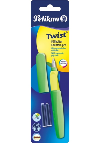 Pelikan Twist Dolma Kalem M Neon Yeşil P457-Ny