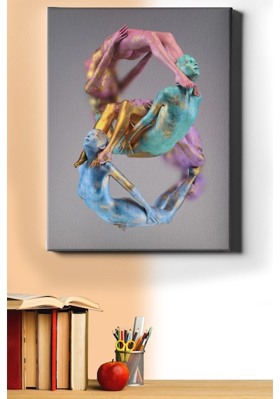 Webstyle Sayılarla Boyama Seti Kasnaklı Sonsuzluk Döngüsü 50 X 65 Cm