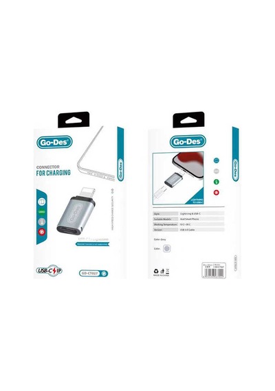 Go Des Gd-ct027 Type-c To Lightning Çevirici Siyah