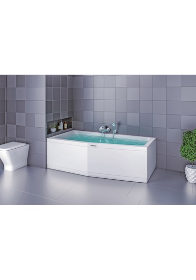 Shower Penta Beşgen Özel Küvet 60x80x170
