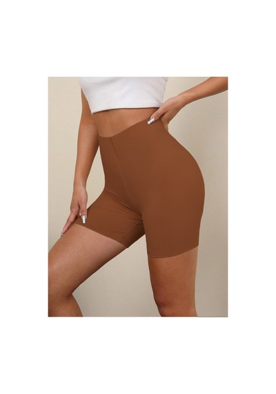 Mistirik Porfy Model Lazer Kesim İz Yapmaz Esnek Şort Kahve Renk 093