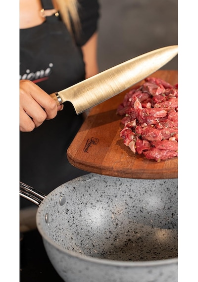 Stone-age Çizilmez Yanmaz Yapışmaz 26 Cm Wok Tava Belirtilmemiş