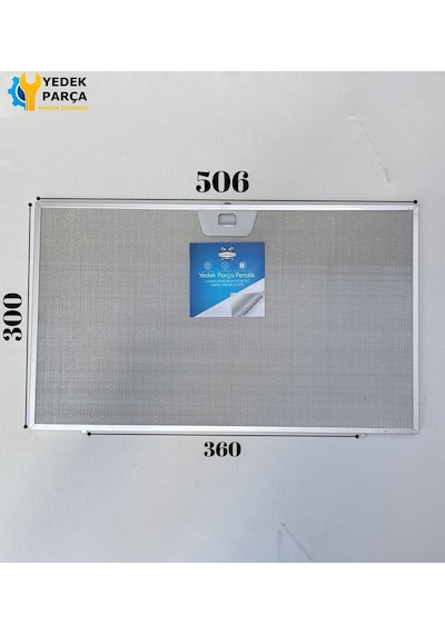 Dominox Uyumlu Davlumbaz 50,6x30 Cm Arka Ara 360mm Aspiratör Filtresi