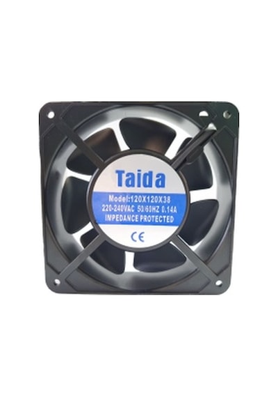 Dvr Pano, Rack Kabinet Fan Motoru 220v - W:80 X H:80 X D:38 Mm