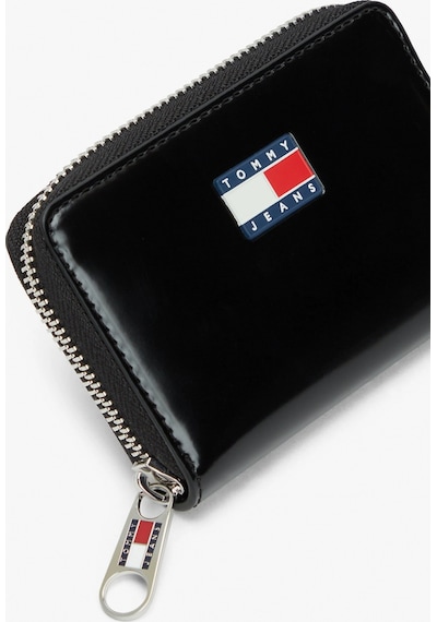 Tommy Hilfiger Tjw Must Küçük Fermuarlı Kadın Siyah Cüzdan Aw0aw18089bds Siyah