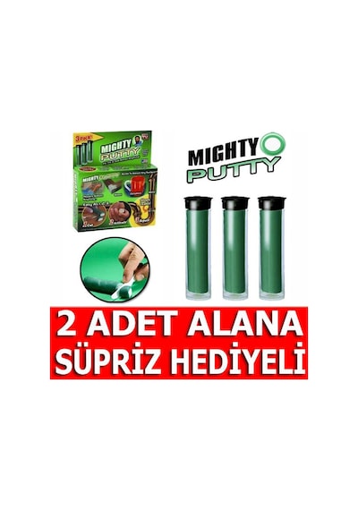 Mighty Putty Yapıştırıcı Macun Cam Seramik Su Borusu Tamir Macunu N11.2422