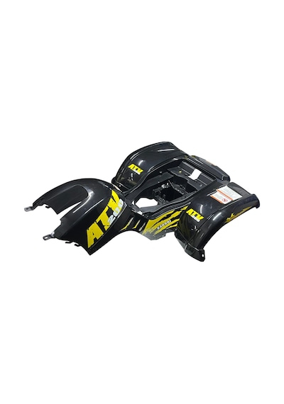 Kanuni Atv 150 U Off Road Arka Çamurluk Siyah Renk Etiketsiz