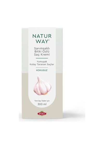 Otacı Naturway Sarımsaklı Bitki Özlü Saç Kremi 300ml - 6 Adet Tarı