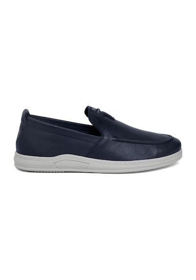 Voyager 5606c Erkek Hakiki Deri Casual Ayakkabı Lacivert-lacivert Lacivert